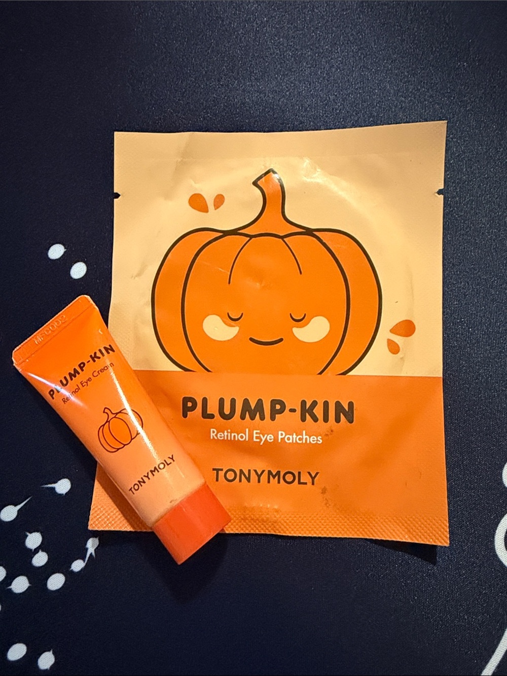 TONYMOLY Plump-Kin Retinol Eye Patches & Mini Cream - Minis